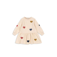 konges-sløjd-lou-terry-sweat-dress-ocs-multi-heart-kong-w25ks103869-mh-2y