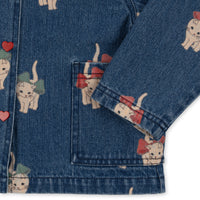 konges-sløjd-magot-denim-shirt-kitty-bow-kong-w23ks6028-kb-2y