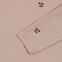 Konges Sløjd Manuca LS Frill Swimsuit Cherry Blush