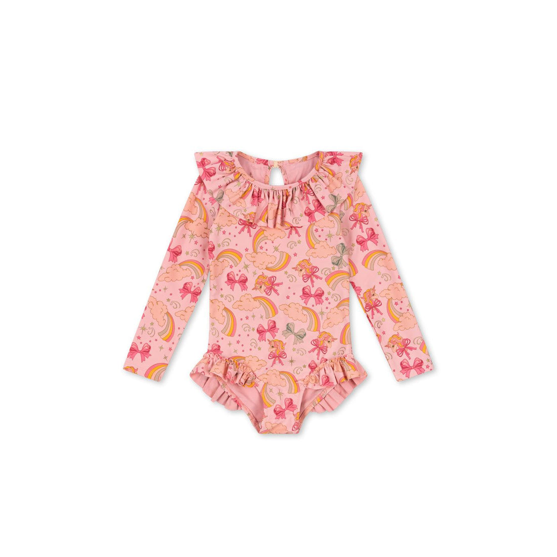 konges-sløjd-manuca-ls-swimsuit-grs-rainbow-bow-kong-s25ks102514-rbb-12m