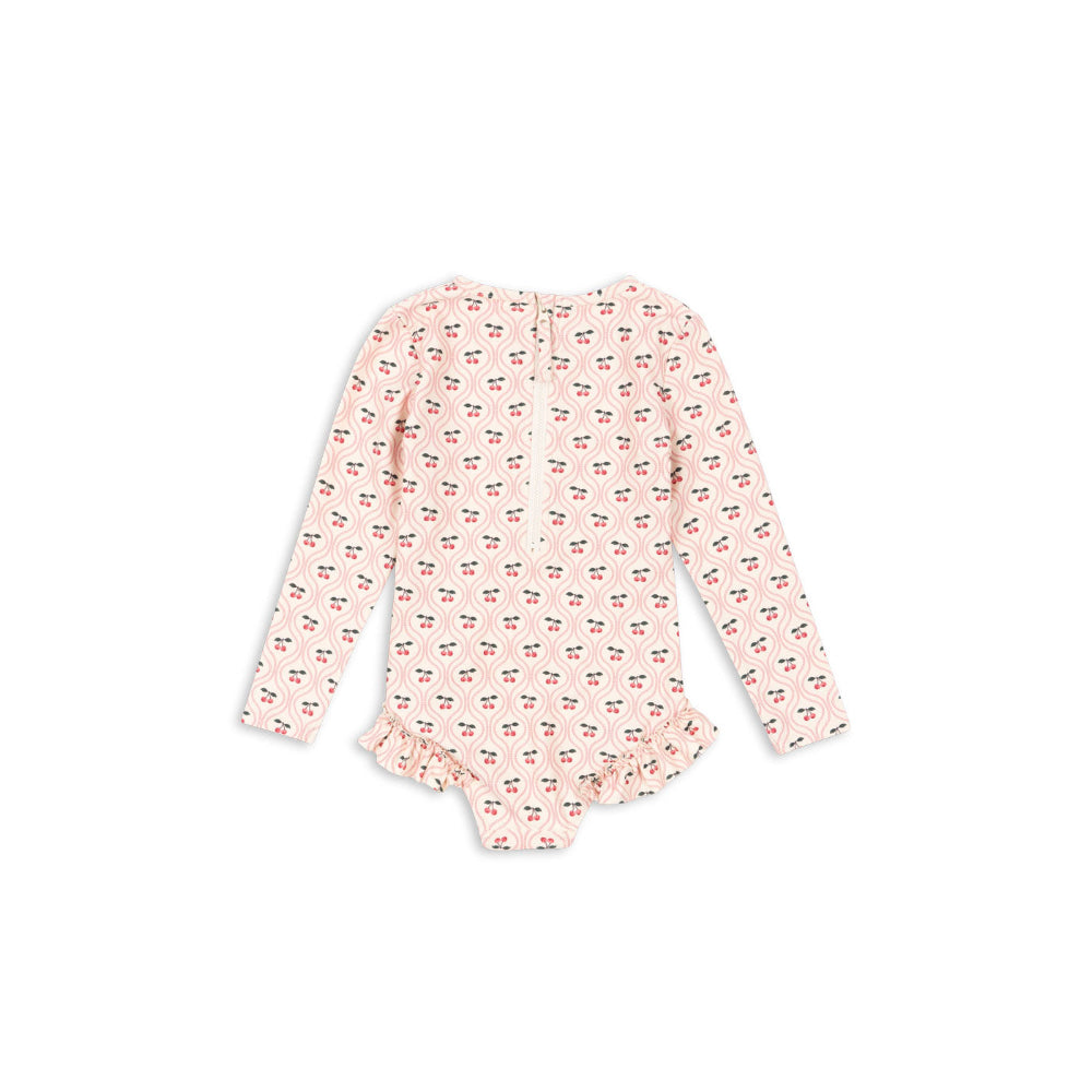 konges-sløjd-merle-ls-swimsuit-grs-cherry-pink-motif-kong-s25ks103396-cpm-12m