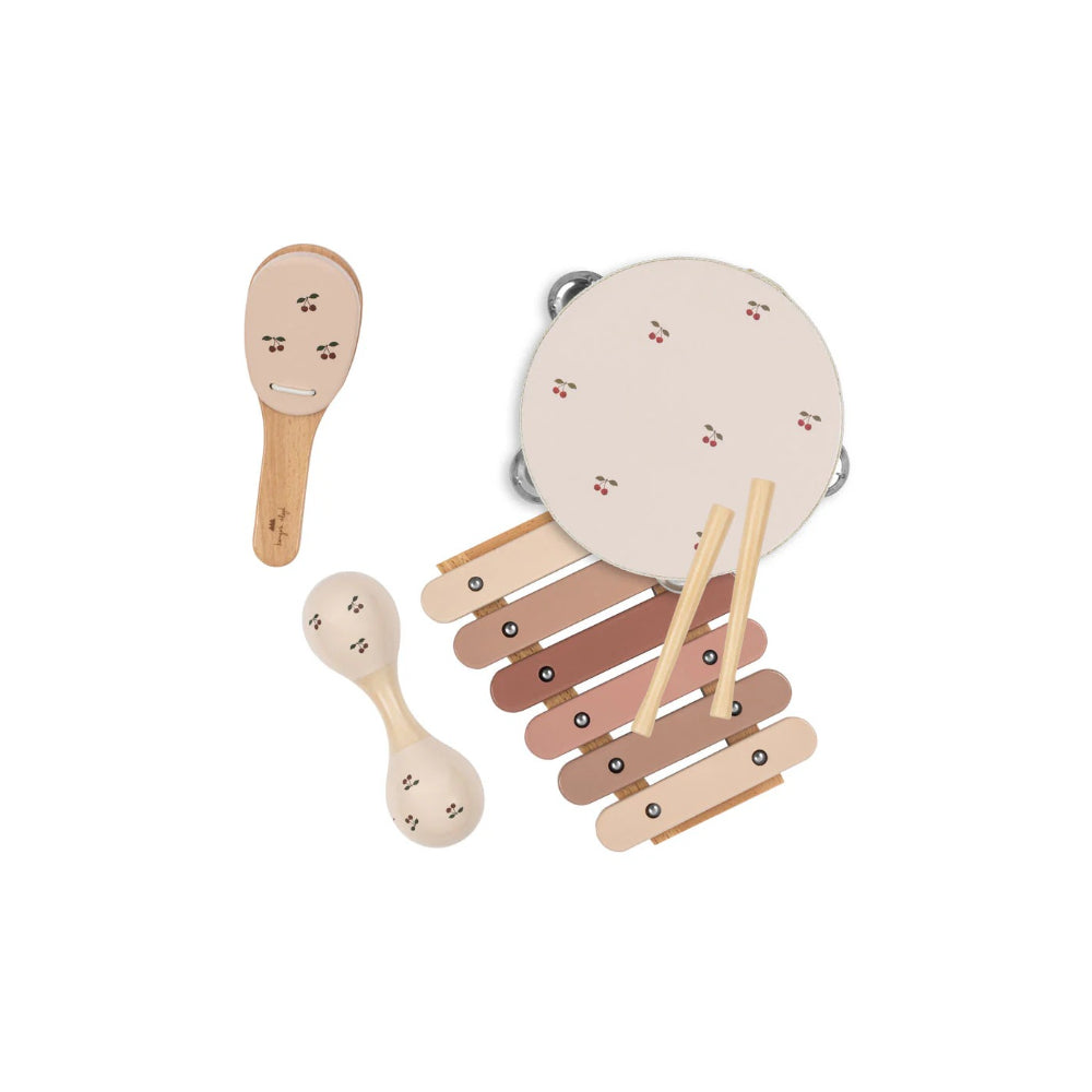 konges-sløjd-music-set-cherry-glossy-fsc-cherry-kong-w25ks104061-cherry-os