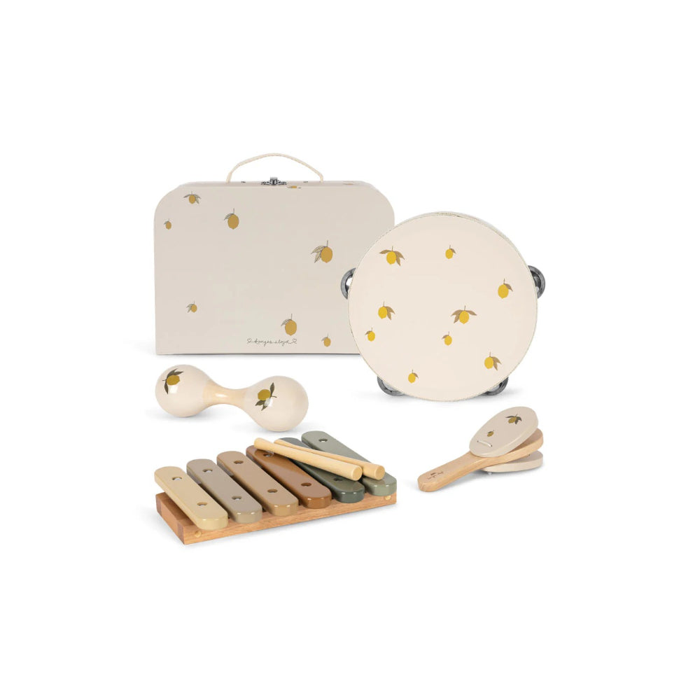 konges-sløjd-music-set-lemon-glossy-fsc-lemon-kong-w25ks104062-lemon-os