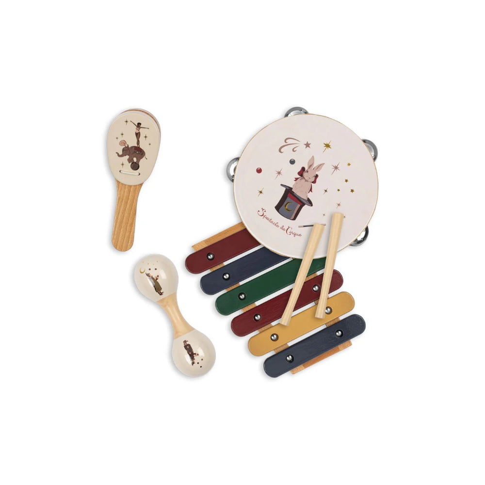 konges-sløjd-music-sets-fsc-circus-one-size-kong-w25ks104382-circus-os