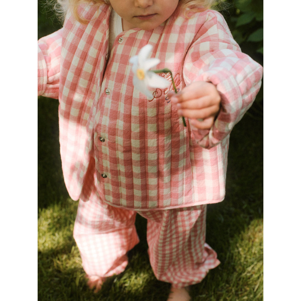 konges-slojd-rhw-x-ks-bella-pants-peach-blossom-check-clothing-wear-fashion-kong-s25ks103590-pbc-18m
