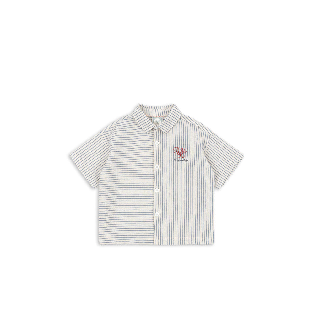 konges-sløjd-rhw-x-ks-duo-shirt-stripe-bluie-kong-s25ks103596-sb-18m