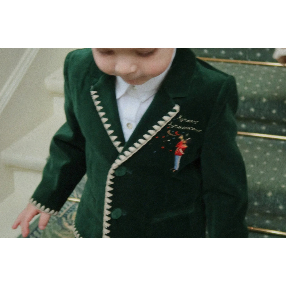 konges-sløjd-rocky-blazer-dark-green-kong-w25ks104412-dg-4y