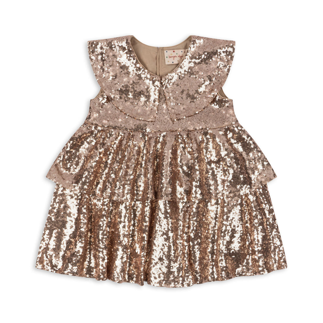 konges-sløjd-starla-sequin-dress-gold-blush-kong-w23ks6482-gb-12m