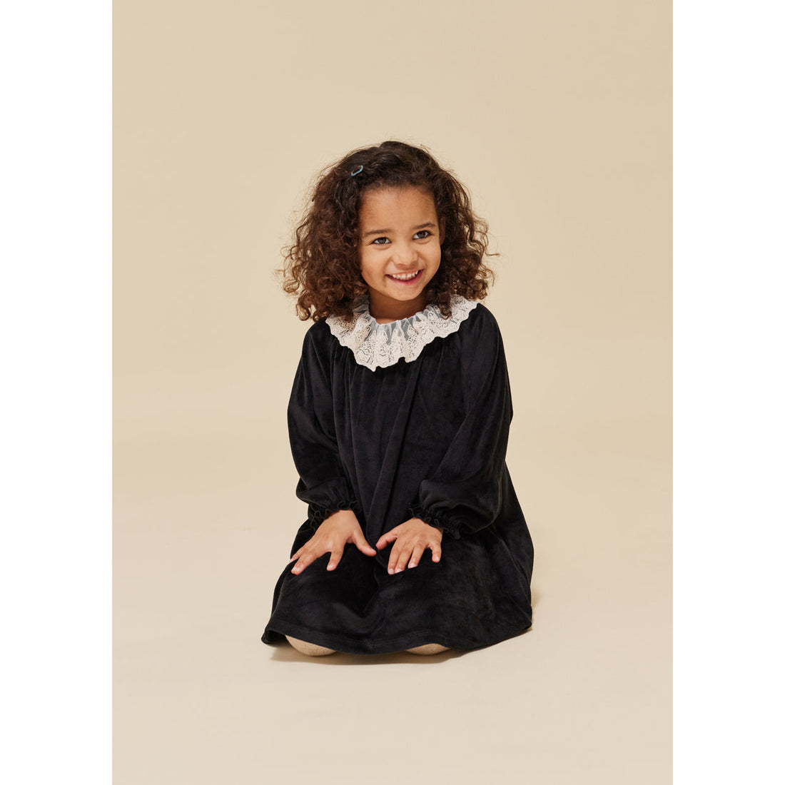 konges-sløjd-venola-dress-black-kong-w23ks6505-black-12m