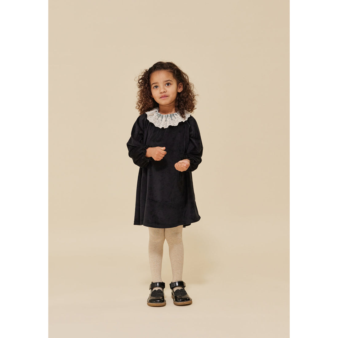 konges-sløjd-venola-dress-black-kong-w23ks6505-black-12m