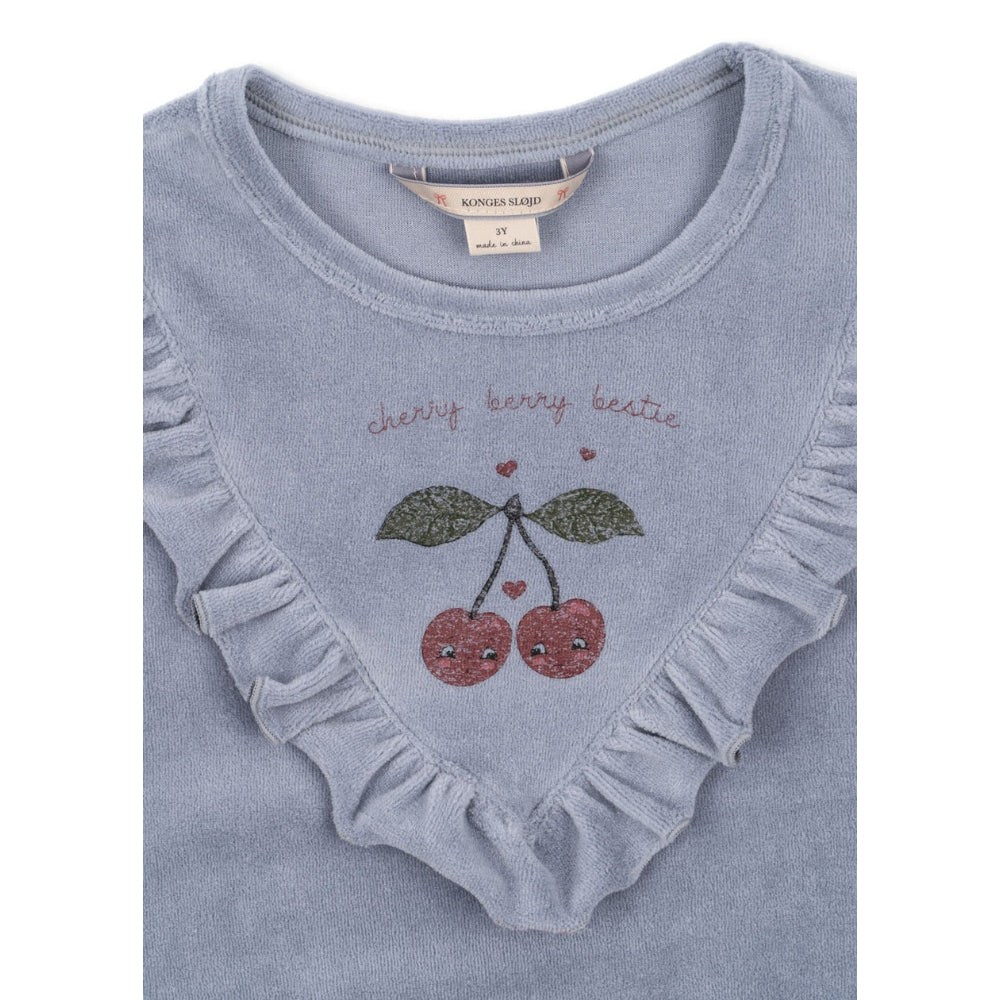 konges-sløjd-wally-frill-sweat-shirt-gots-tradewinds-kong-w25ks101731-trade-2y