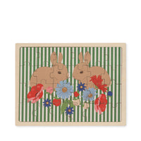 konges-sløjd-wooden-bunny-puzzle-24-pcs-fsc-bunny-tokki-kong-w23ks6193-bt-os