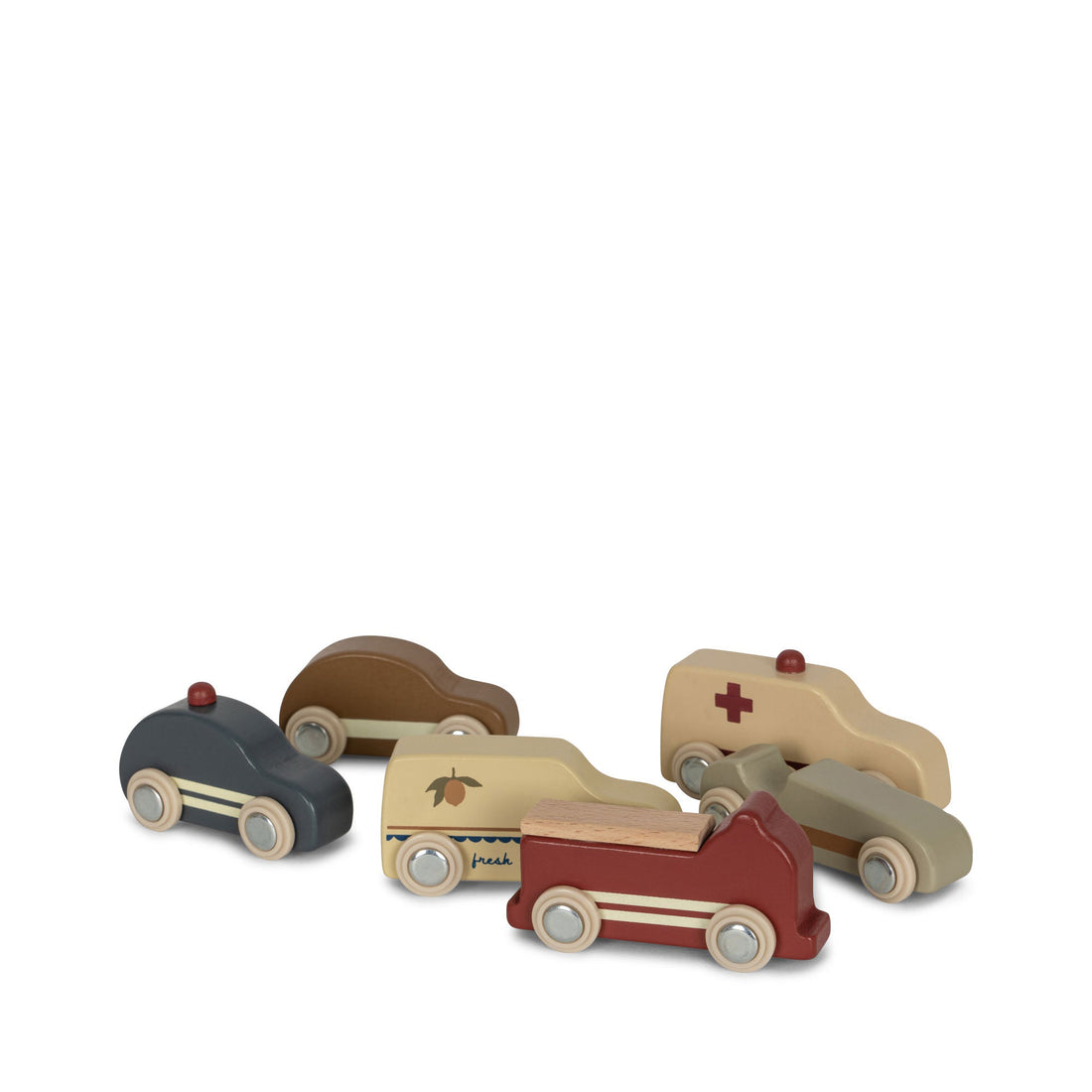 konges-sløjd-wooden-mini-cars-9pcs-fsc-beige-konges-sløjd-wooden-mini-cars-9-pcs-fsc-beige-kong-w23ks6049-beige-os
