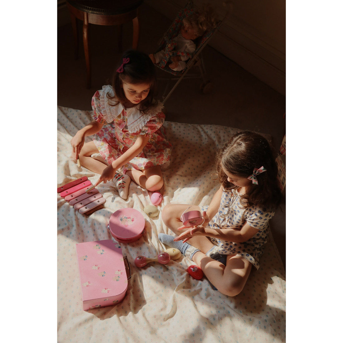 konges-sløjd-wooden-music-sets-fsc-bow-kitty-os-kong-s25ks102347-bk-os