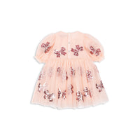 konges-sløjd-yvonne-sleeve-dress-bella-bow-kong-s25ks102439-beb-2y