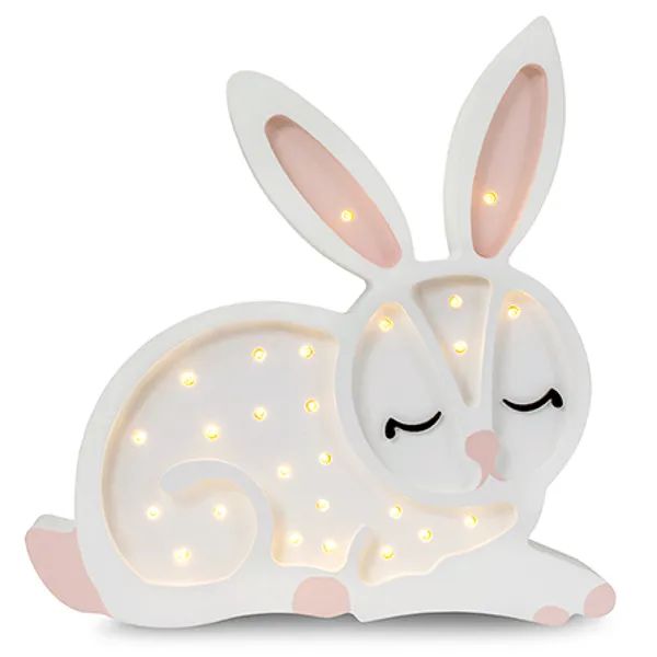 lampa-little-lights-bunny-snow-white litl-ll008-001