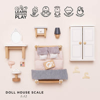 le-toy-van-wooden-dolls-house-bedroom-19-piece-play-toy-ltv-me057