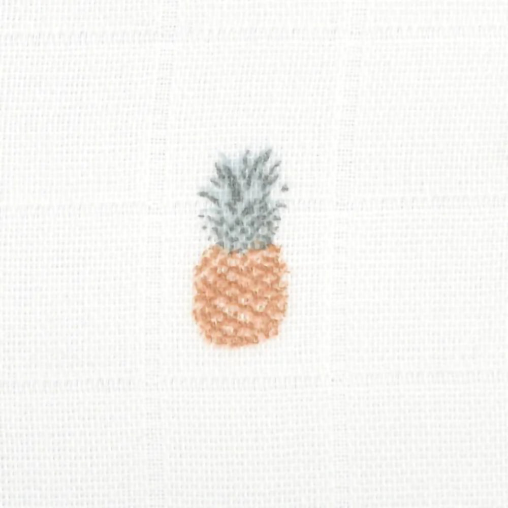 little-crevette-ananas-set-of-3-swaddles-60x60cm