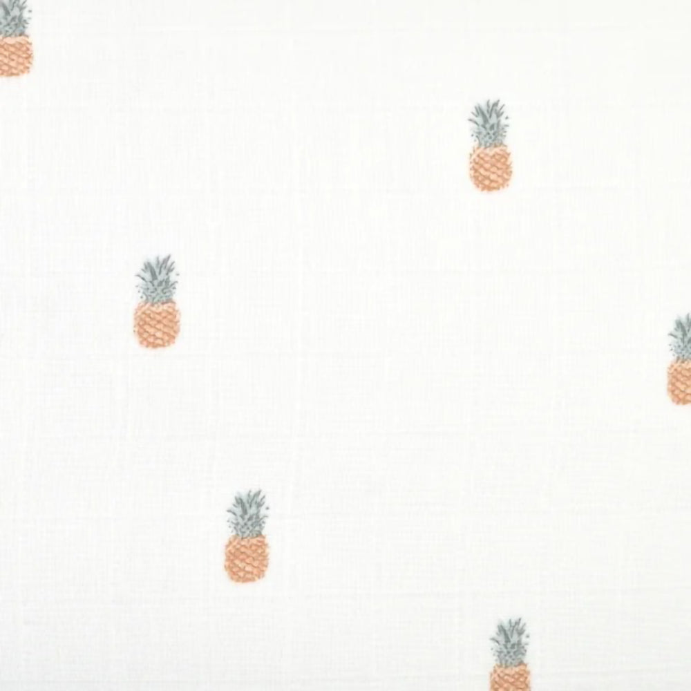 little-crevette-ananas-set-of-3-swaddles-60x60cm