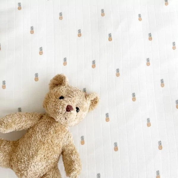 little-crevette-bedset-pillow-duvet-ananas-lcrv-anhc1