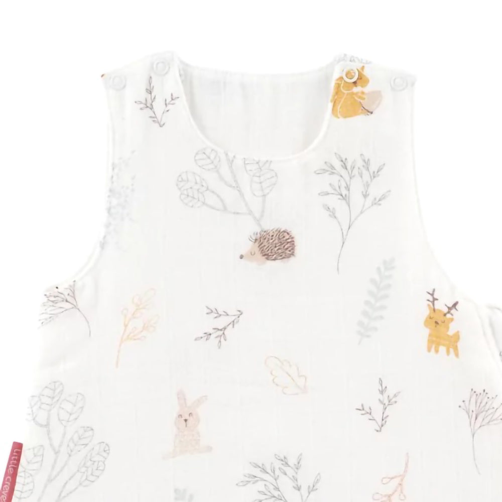 little-crevette-dream-forest-sleeping-bag-summer-90-cm-tog-0-5-baby-nursery-lcrv-foge2