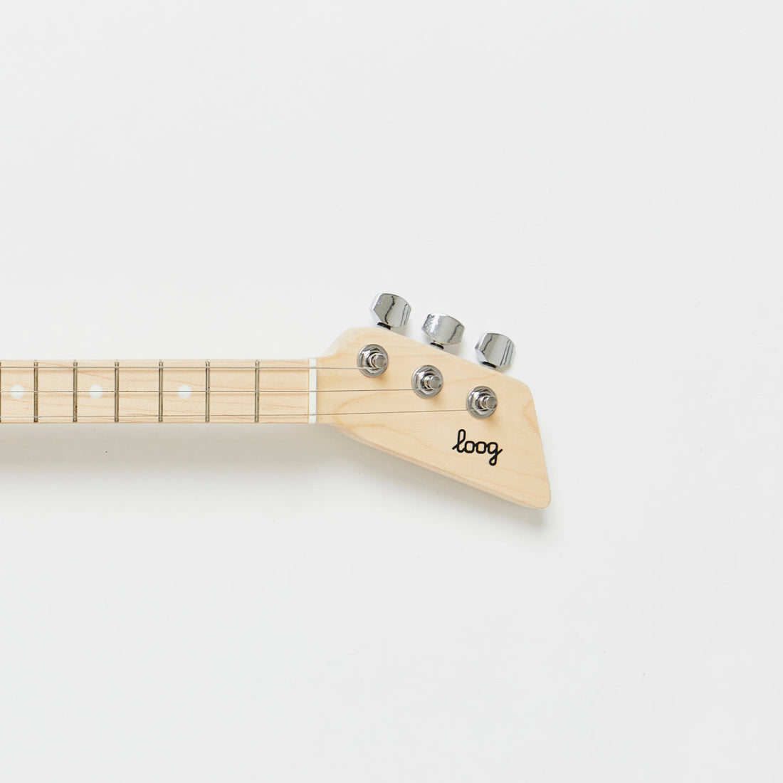 Loog Mini Electric Guitar With Built-In Amp - Pink