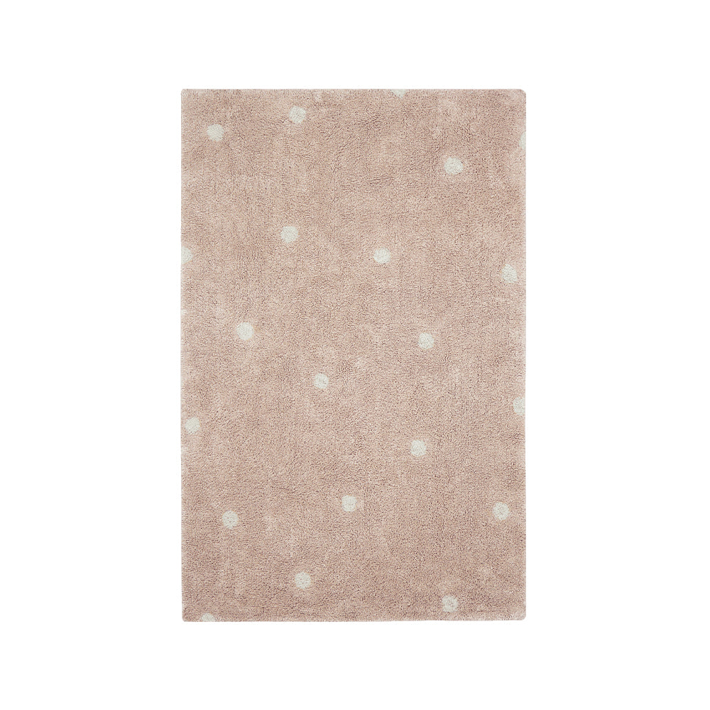 lorena-canals-mushroom-hunters-mini-dot-rose-machine-washable-cotton-rug-lore-c-mdot-ros