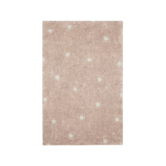 lorena-canals-mushroom-hunters-mini-dot-rose-machine-washable-cotton-rug-lore-c-mdot-ros