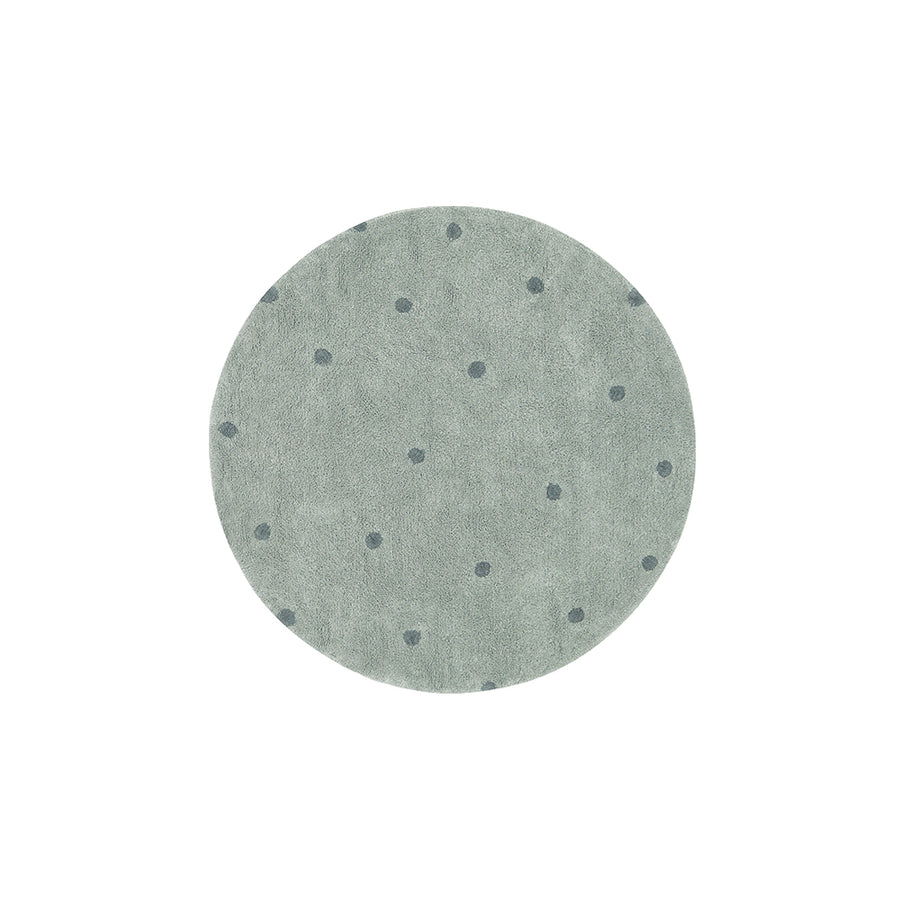 lorena-canals-mushroom-hunters-round-dot-blue-sage-machine-washable-cotton-rug-lore-c-rdot-bsg