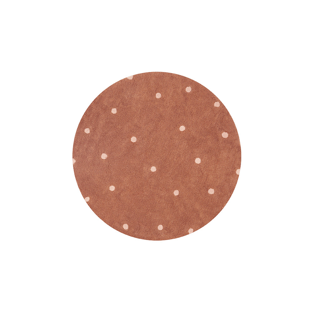 lorena-canals-mushroom-hunters-round-dot-chestnut-machine-washable-cotton-rug-lore-c-rdot-chs