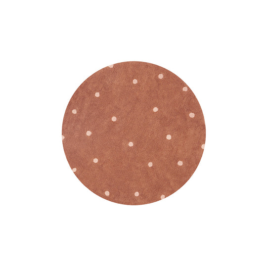 lorena-canals-mushroom-hunters-round-dot-chestnut-machine-washable-cotton-rug-lore-c-rdot-chs