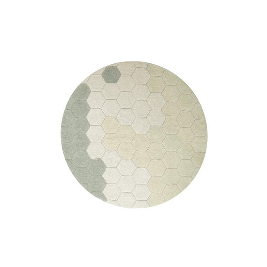 lorena-canals-planet-bee-round-honeycomb-blue-sage-machine-washable-cotton-rug-lore-c-comb-bsg