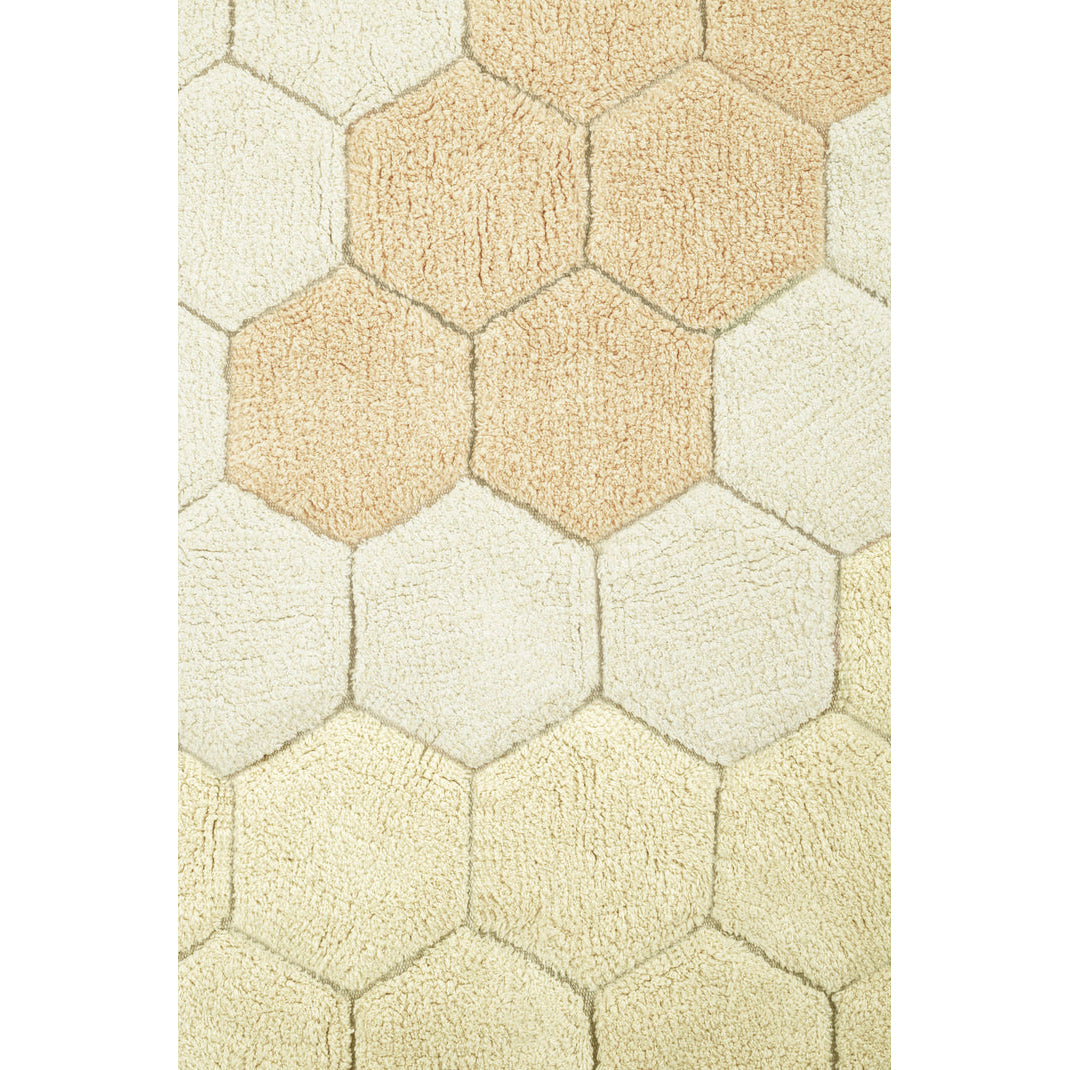 lorena-canals-planet-bee-round-honeycomb-golden-machine-washable-cotton-rug-lore-c-comb-gld