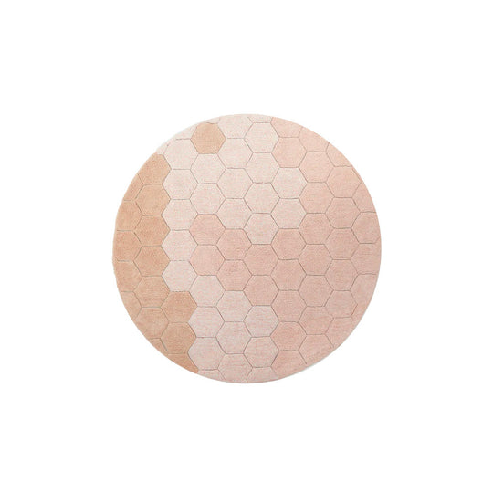 lorena-canals-planet-bee-round-honeycomb-rose-machine-washable-cotton-rug-lore-c-comb-ros