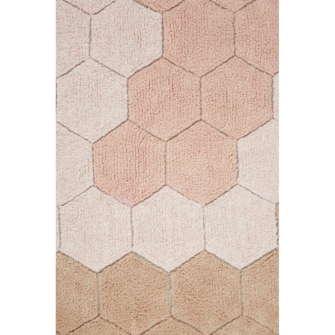 lorena-canals-planet-bee-round-honeycomb-rose-machine-washable-cotton-rug-lore-c-comb-ros