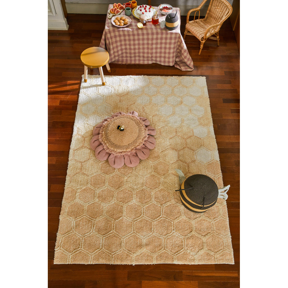 lorena-canals-planet-bee-sweet-honey-machine-washable-cotton-rug-lore-c-honey