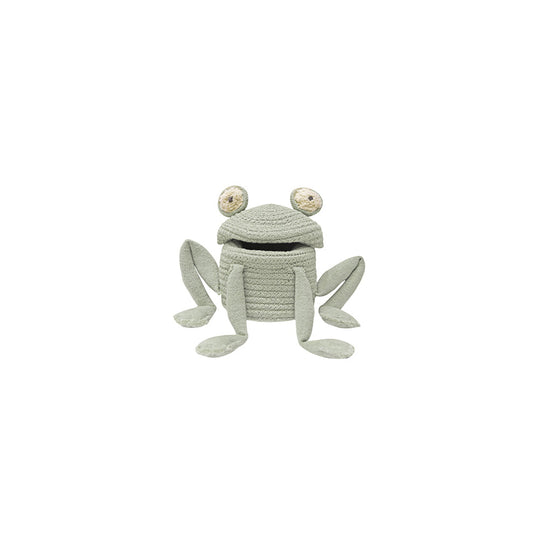 lorena-canals-the-animal-crew-mini-fred-the-frog-basket lore-bsk-mifrog