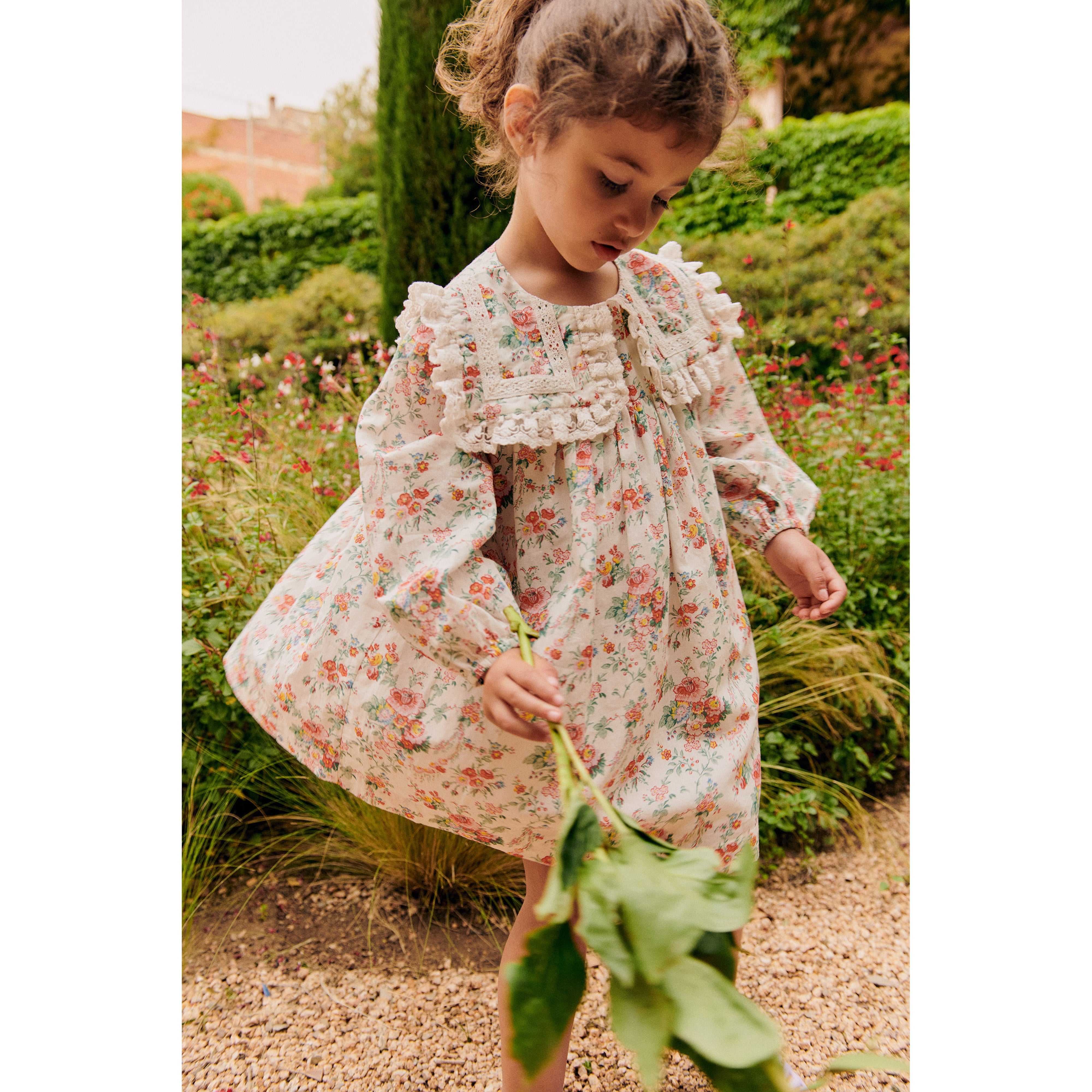 louise-misha-dress-arinola-cotton-voile-cream-rosa-festa-mish-s25s0432-crf-12m