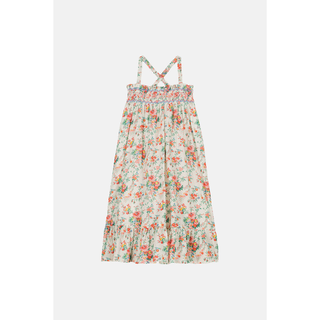 louise-misha-dress-marceline-cotton-voile-cream-rosa-festa-mish-s25s0158-crf-24m