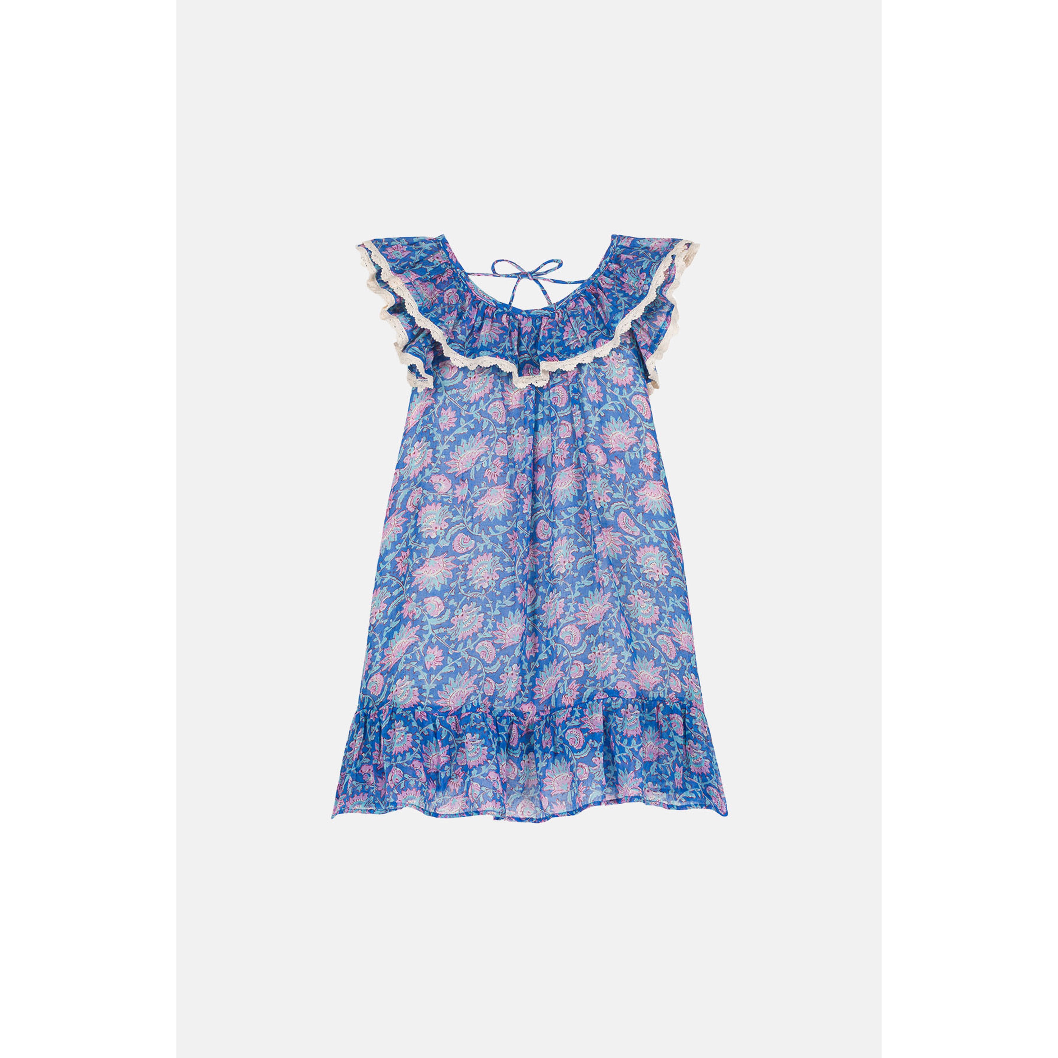 louise-misha-dress-natiya-printed-cotton-voile-blue-capri-cove-mish-s25s0150-bcc-12m