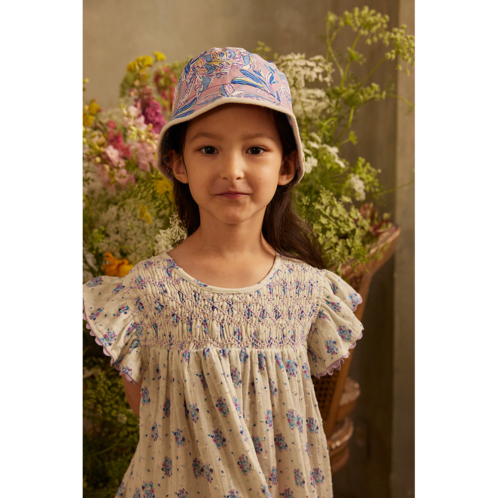 louise-misha-dress-shanti-printed-double-gauze-cream-flower-dunes
