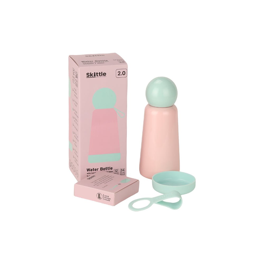 lund-london-skittle-water-bottle-2-0-300ml-pink-&-mint-&-coral-lund-7633