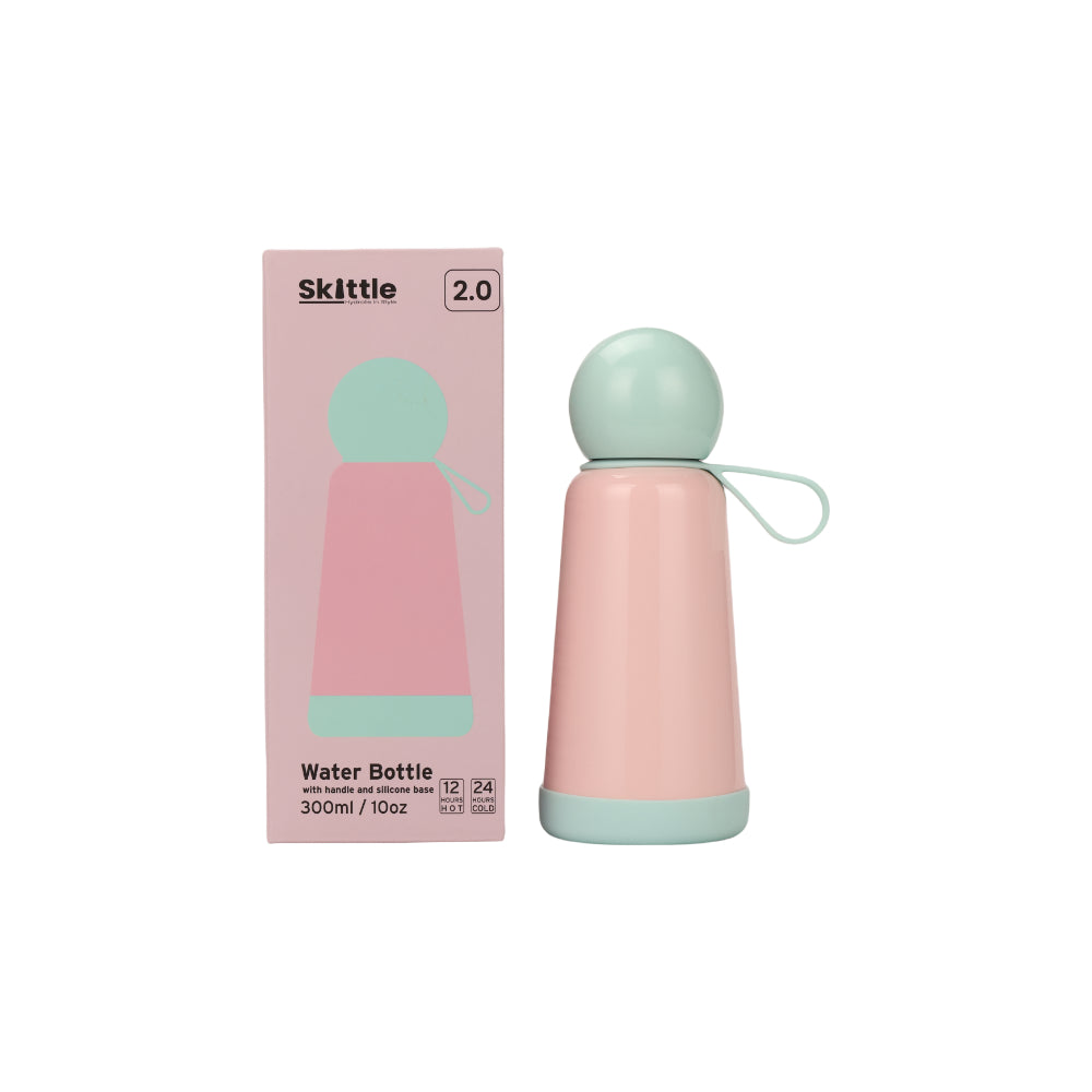 lund-london-skittle-water-bottle-2-0-300ml-pink-&-mint-&-coral-lund-7633