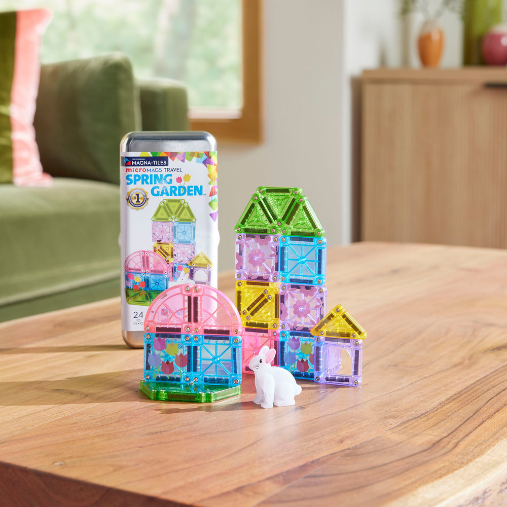 magna-tiles-micromags-spring-garden-24-piece-travel-set