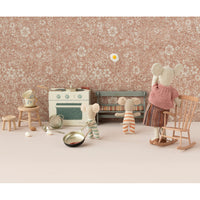 Maileg Rocking Chair, Mini - Dark Powder