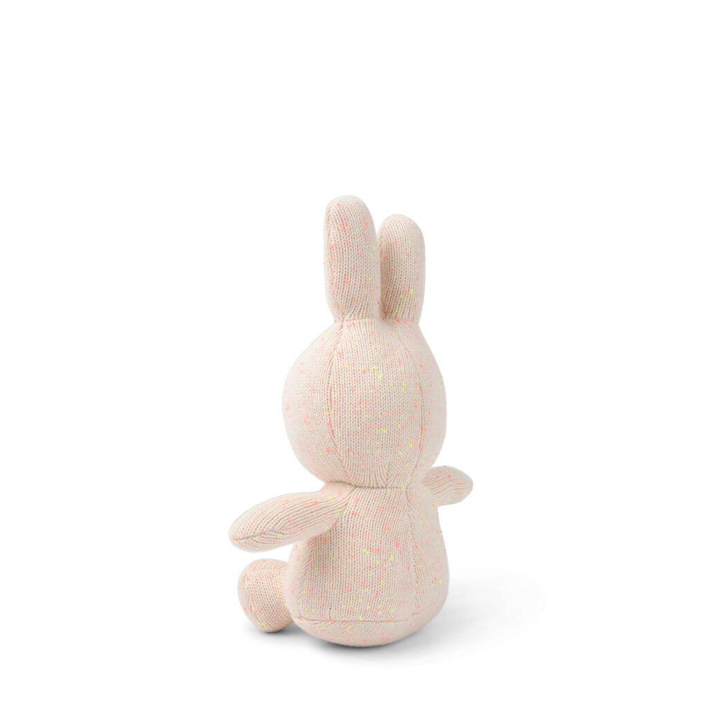 miffy-sitting-organic-cotton-pink-yellow-melange-23cm-miff-24182407