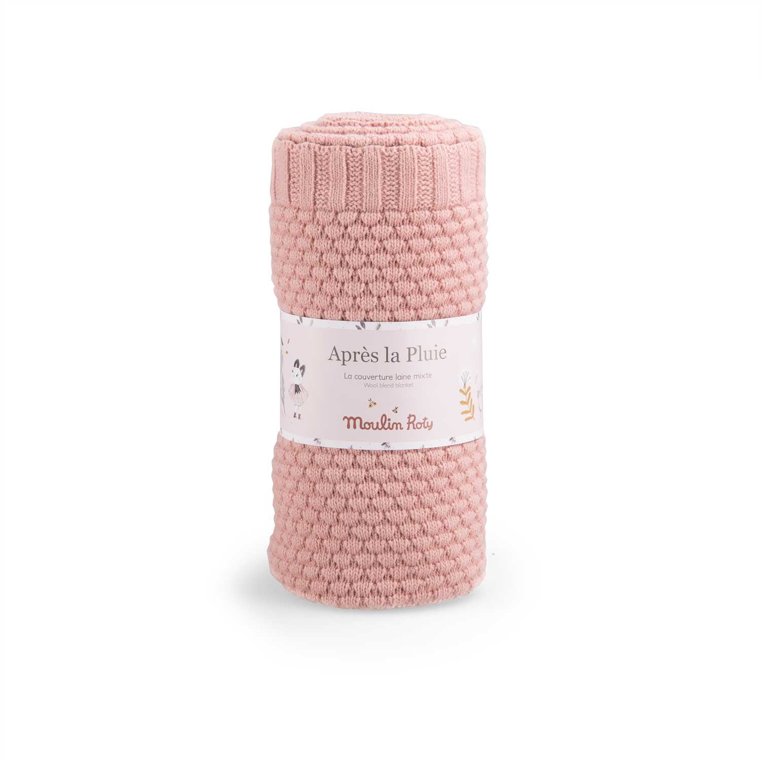 moulin-roty-apres-la-pluie-pink-knited-blanket-wool-blend-moul-715089