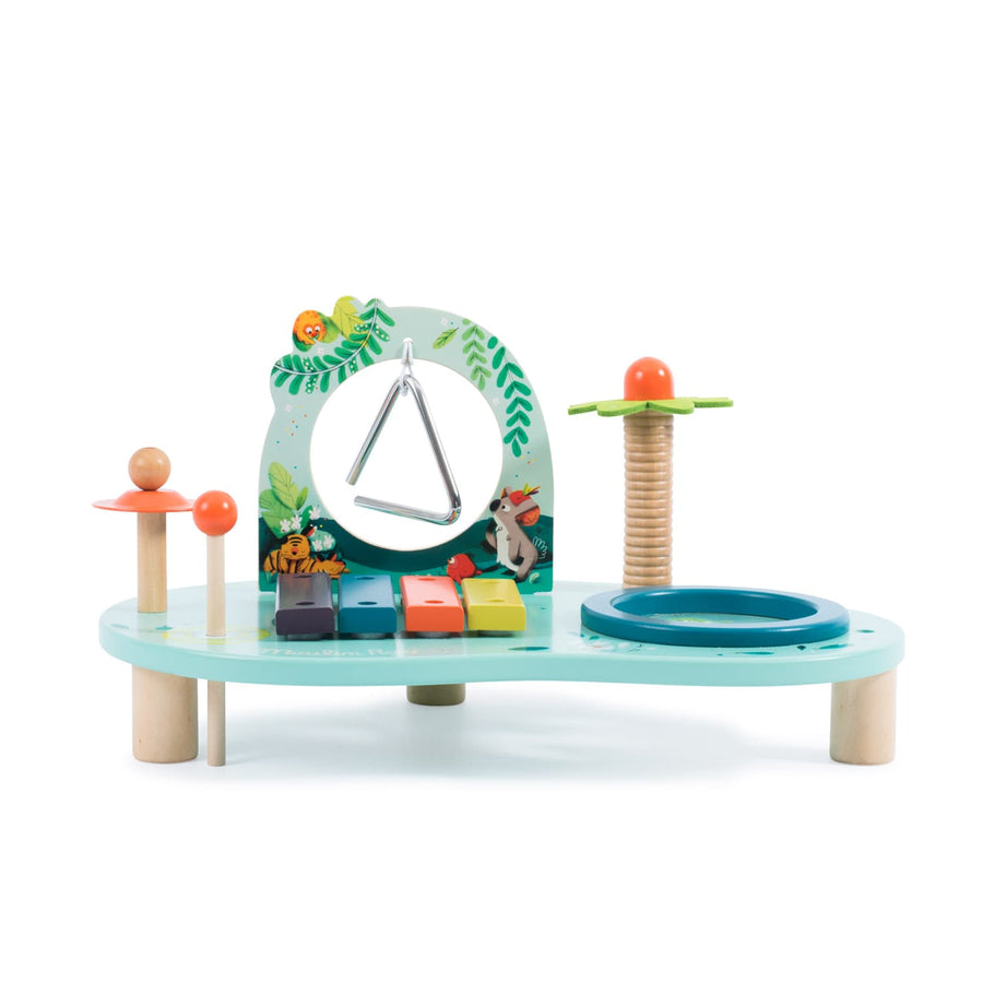 Moulin Roty Dans La Jungle Child Musical Multi-Activities Table
