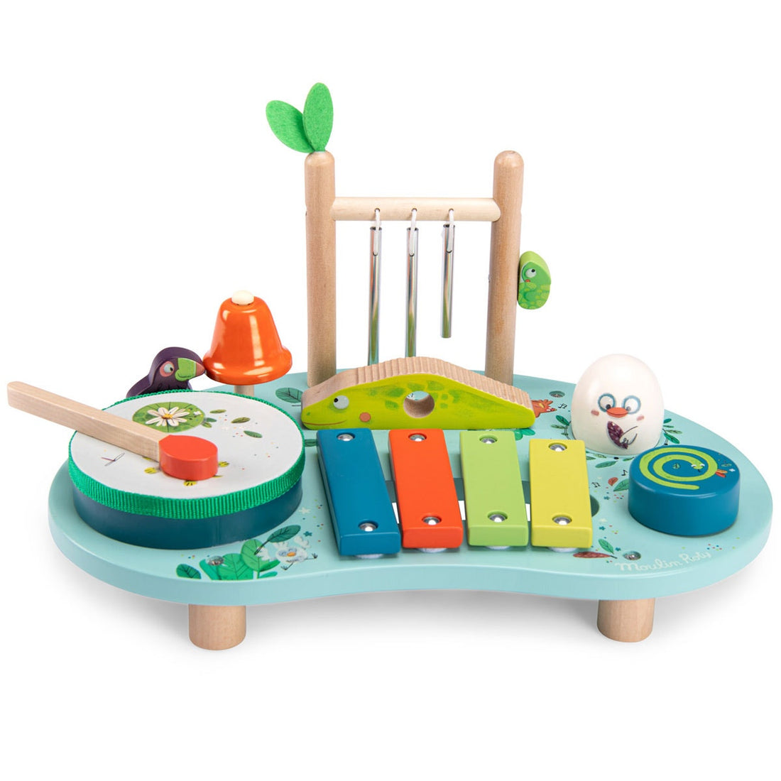 Moulin Roty Dans La Jungle Child Musical Multi-Activities Table