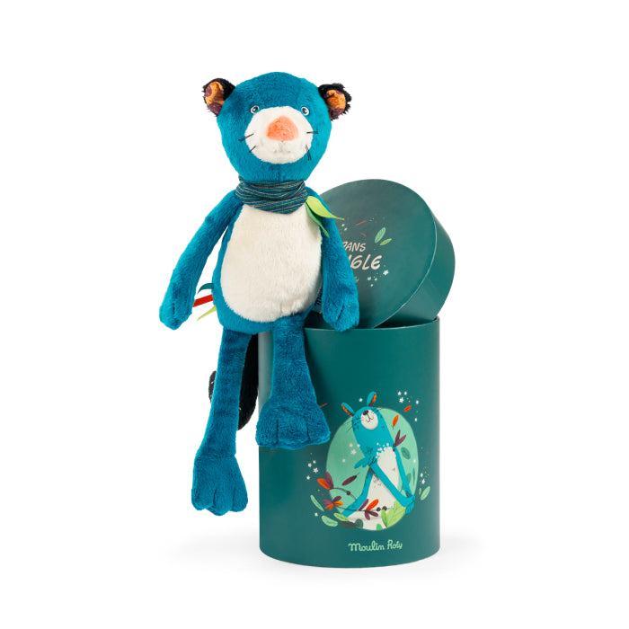moulin-roty-dans-la-jungle-zimba-blue-panther-in-round-gift-box-moul-668027